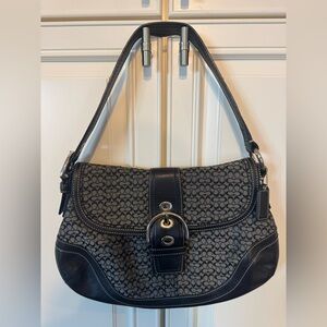 Coach Vintage Soho Black Shoulder Bag